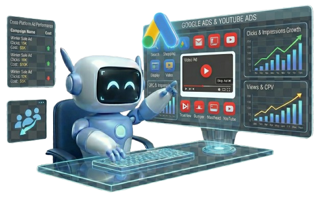 Home google ads search engine marketing (sem)