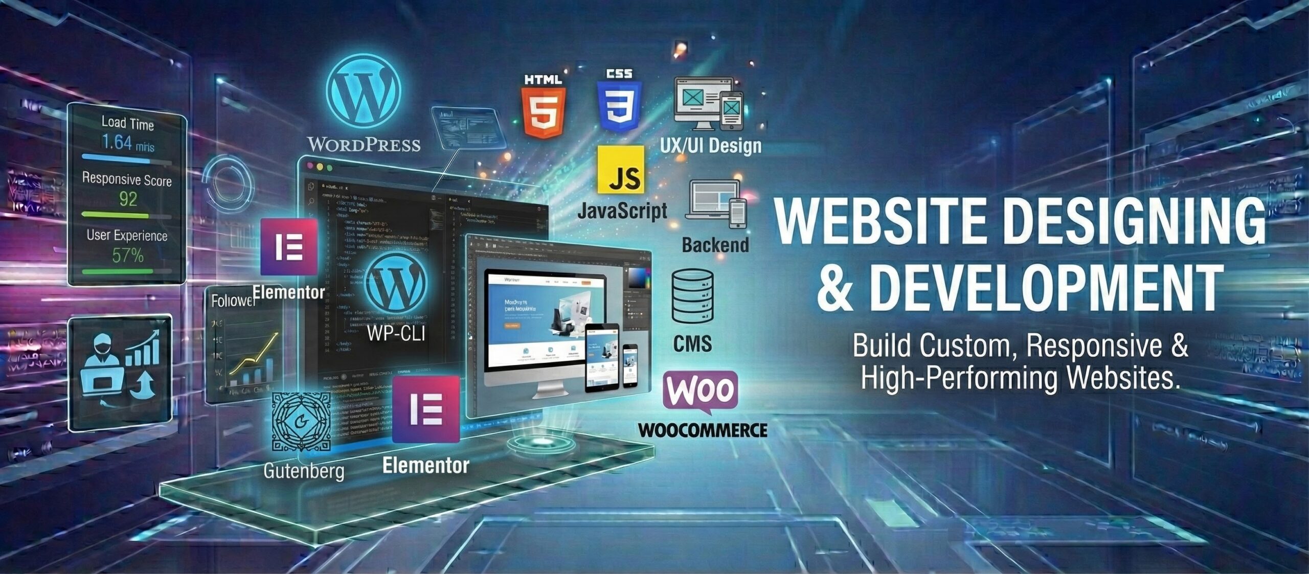 website designing & development