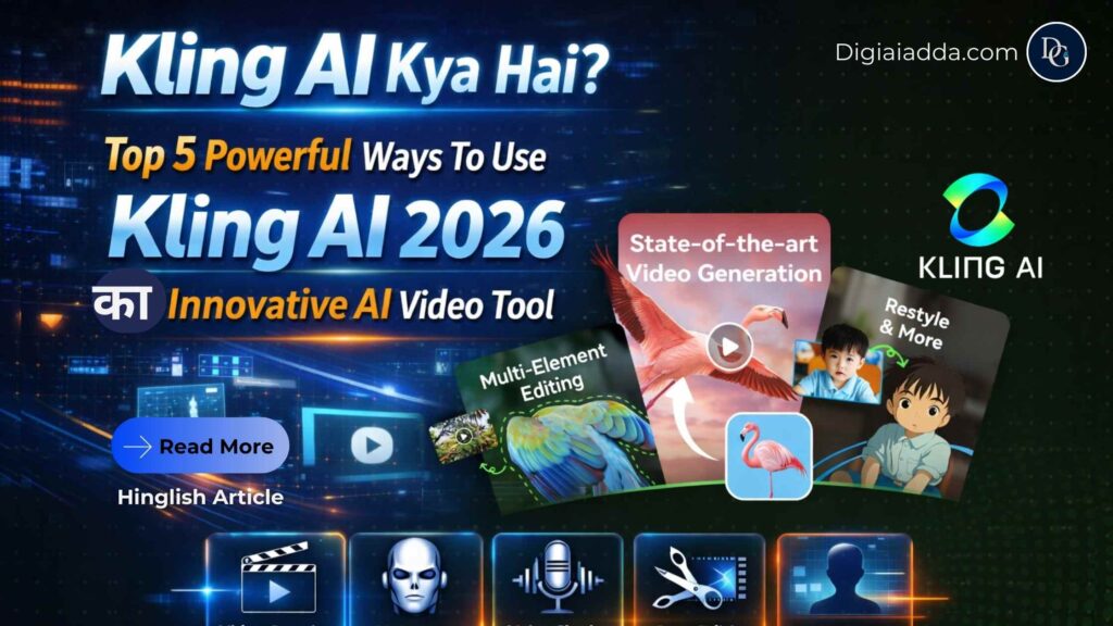 Kling AI Kya Hai? Top 5 Powerful Ways To Use Kling AI 2026 का Innovative AI Video Tool kling ai kya hai